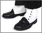 Beistle 60055 White Spats, Multicolor