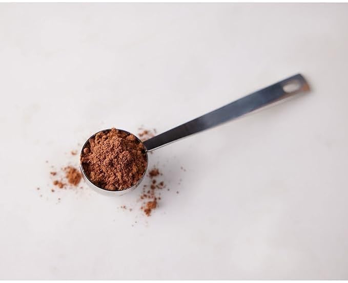HERSHEE, Natural Unsweetened Cocoa Powder, Pack of 2 (8 oz Each) with Bonus 8 oz Measuring Spoon – Premium Baking & Drinking Chocolate, Rich Flavor, Total 16 Oz Cocoa Powder, Savings Bundle