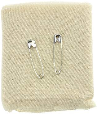 Dealmed Latex-Free Triangular Bandages – 12 Cotton Bandages with 2 Safety Pins, 36" x 36" x 51" Compression Bandage Wrap, Wound Care Product for First Aid Kit and Medical Facilities