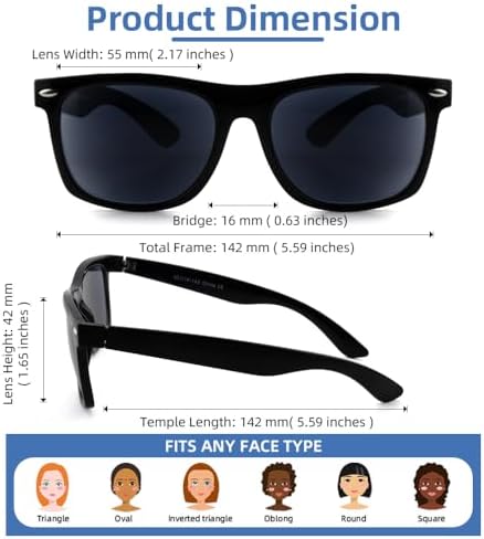 Classic Reading Sunglasses Men Women Unisex Full Sun Readers Glasses White Black Gradient Brown Frame NON Bifocal