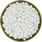 Dynastang White Heart Sprinkles Edible Heart Cake Decorating Heart Cake Decorations Cupcake Toppers Cookie Decorating Perfect for Cakes, Cupcakes, Desserts Toppings 3OZ