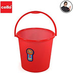 Cello Frosty Bucket DLX, 20 litres, Red (CLO_FRSTY_BCKT_20L_RED, Plastic)