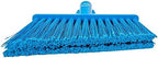 Vikan 29163 Flagged, Soft Angled Broom Blue