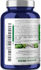 NusaPure Noni Fruit Capsules, 300 mg, 240 Veg Capsules (Non-GMO, Vegan)