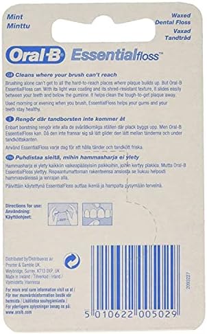 Oral-B Essential Mint Floss, 12 x 50 m