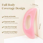 BAIMEI IcyMe Gua Sha Tools Face Massager for Skin Care, Relaxation and Reduce Wrinkles Puffiness Skin Care Tools, Self Care Gift for Men Women -Pink