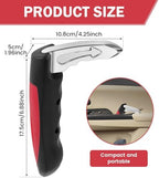 Car Handle Assist for Elderly, 2 Pack Handicap Car Door Assist Handle 3 in 1 Multifunction Portable Car Assist Handle for Safe Entry/Exit Car for Elderly, Seniors, Handicapped (Red)