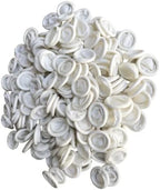 500g Disposable Latex Powder-free Finger Cots (L)