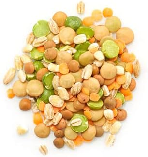 Yupik Organic Sunny Soup Mix with Lentils & Green Peas, 2.2 lb (35.2 oz), Non-GMO, Vegan, Kosher, Source of Protein, Fiber & Iron, Ideal for Soups, Salads & Vegetarian Meals