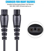 SoulBay 12V PA-1204N Charger Replacement for Remington Shaver F5-5800 F7800 F5800 F5790 F4790 R5150 R6130 R-6150 MS2-390 MS3-2700 MS680 R9100 Electric Razor Trimmer PA1204N Power Cord