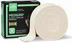 Medline Medigrip Elastic Latex Tubular Support Bandage, Size B (6.3 cm) for Small Hands and Limbs, 1 Count