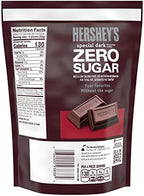 HERSHEY'S SPECIAL DARK Zero Sugar Chocolate Candy Bag, 5.1 oz