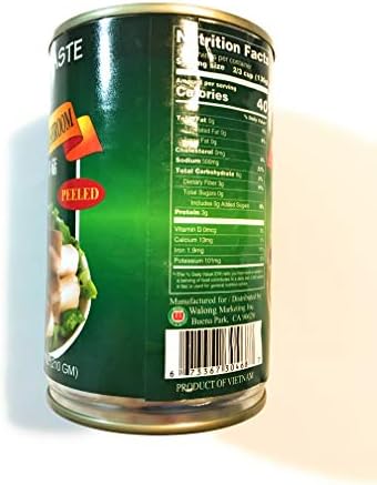 OCTROT Peeled Straw Mushroom 7.4 Oz(2 Pack) Y