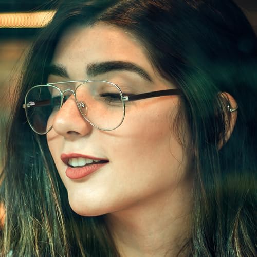 KOMBIUDA 1pair Eyeglasses Replacement Temple Silicone Titanium Glasses Arm Replacement Kit Comfortable Eyewear Repair Parts Easy Installation Suitable for Sunglasses and Eyeglasses