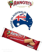 ARNOTT'S Family Favourites Arnott's Shortbread Biscuits Cream (Value Pack Of 3 x 250g EA) Deliciously Creamy and Buttery Aussie Made & Loved ... Imported from Australia