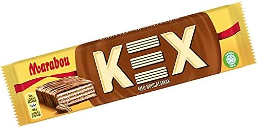Marabou Kex with nougat flavor 50g (SET OF 20)