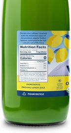 Volcano Bursts Organic Italian Lemon Juice, 33.8 oz (1 Liter)