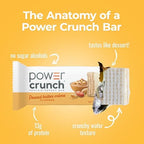 Power Crunch Protein Energy Bars, Peanut Butter creme 1.4oz, 12 Count
