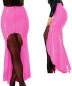 Mermaid Skirt Women Front Short and Back Long Skirst