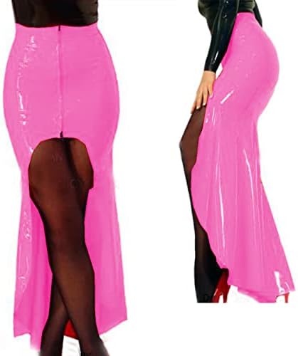Mermaid Skirt Women Front Short and Back Long Skirst