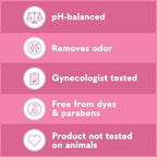 Summer's Eve Simply Sensitive All-Over Daily Feminine Wash, Gentle pH-Balanced Body Wash for Women, Removes Vaginal Odor, 15 Fl Oz
