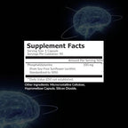 Intelligent Labs Phosphatidylserine Supplement 100mg, 90 High Strength Capsules, 100% Soy and Allergen-Free, Pure Phosphatidylserine from Sunflower Lecithin