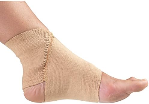Champion Figure-8 Ankle Support, Light Elastic Compression Brace, Muscle Joint Recovery, Beige, 2X-Large