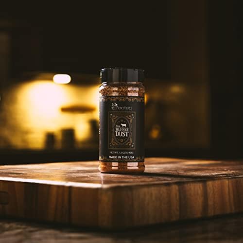 recteq Ben's Heffer Dust BBQ Rub | BBQ Rubs & Spices for Smoking and Grilling | Perfect for Steaks and Briskets