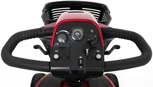 Deluxe Easy Pull Key Set for Pride Mobility Scooter - Premium Replacement Keys (Set of 4) for Go-Go Sport Elite Traveller, Pride Victory, Revo, Zero Turn, Legend, GoGo Ultra LX Power Wheel Chair
