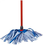 Vileda Supermop Cleaning Mop Extending Handle Red (Red)