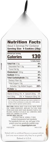 Pepperidge Farm Gingerman Cookies, 21 Ginger Cookies, 5 oz. Bag