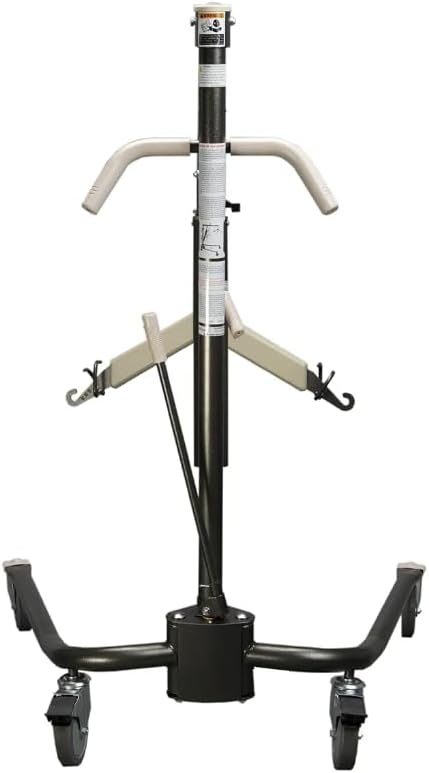 OnyxMax Hydraulic Patient Lift - Safe and Easy Transfers with 450 lbs Weight Capacity