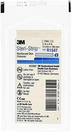 3M Steri-Strip Reinforced Skin Closures - 1/2" x 4" - 20 Pack of 6 Strip Envelope (120 Strips)