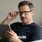 3Pairs Reading Glasses Men - Blue Light Blocking with Spring Hinge Square Readers for Men Women Anti Eyestrain