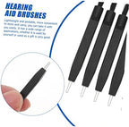 Beaupretty 10pcs Hearing Amplifier Cleaning Brushes Non- Practical Cleaners for Ear Wax Removal Flexible Cleaning Tools for and Accessories