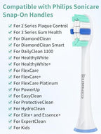 Replacement Brush Heads for Philips Sonicare Toothbrush Handles Toothbrush Heads for Sonicare (Pack of 8)