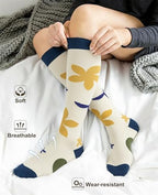 ACTINPUT Compression Socks for Women&Men 15-20mmHg Medical Knee High Support for Seniors,Pregnancy,Flight,Nurse&Circulation