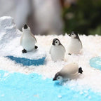 Blue-White Iceberg Model Realistic Arctic Miniature 3D Model Polar Bear Christmas Decorations Cake Decoration Craft Home Decoration Cake and Cupcake Toppers