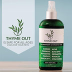 Thyme Out All Natural Eczema Treatment- Psoriasis Treatment - an All-in-One Solution for Acne, Dermatitis, Rosacea, Cold Sores, Bites, Poison Ivy - Anti-Itch Spray for Itchy Skin Relief 4oz