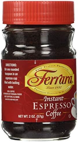 Ferrara Instant Espresso Coffee 2 oz