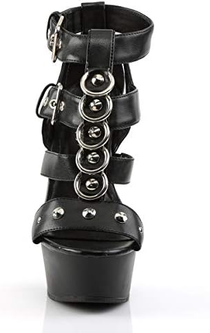 Pleaser Women's Delight-658/Bpu/M Platform Sandal