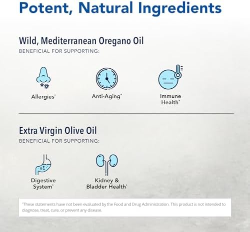 NORTH AMERICAN HERB & SPICE Super Strength Oreganol - 1 fl. oz. - Unprocessed, Wild, Organic Oregano Oil - Mediterranean Source P73 - Non-GMO - 432 Servings