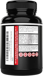L Arginine L Citrulline Supplement 3000mg (240 Capsules) Nitric Oxide Pills for Men - Stamina, Endurance, Performance for Workouts - NO Supplements for Men - Gluten Free, Non-GMO, Vegan Capsules