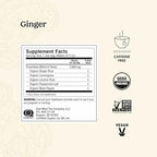 Yogi Tea - Ginger Tea (6 Pack) - Supports Healthy Digestion - Soothing and Spicy Blend - Caffeine Free - 96 Organic Herbal Tea Bags