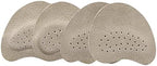 Gatuida 6pairs Forefoot Cushioning Pads Self-Adhesive High Heel Insoles for Comfortable Walking Breathable and Sweat-Absorbing Design for High Heel and Sandal Use