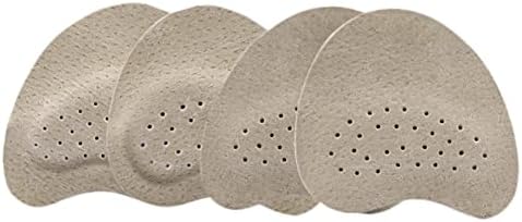 Gatuida 6pairs Forefoot Cushioning Pads Self-Adhesive High Heel Insoles for Comfortable Walking Breathable and Sweat-Absorbing Design for High Heel and Sandal Use