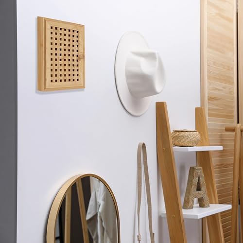 Relaxdays Bamboo Key Cabinet - Natural, 27x19x7.5cm