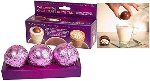 Hot Chocolate Trio by Premier Life - Handmade Belgian Milk Chocolate