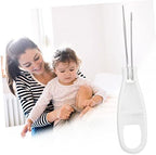 Gatuida 4 Pcs Zipper Puller Wrist Strengthener Zipper Pull Tools Adjustable Hand Gripper Hand Grips Dynamometer Buttons Grip Strengthener Button Hook Helper Pull Cord Gadgets White Steel
