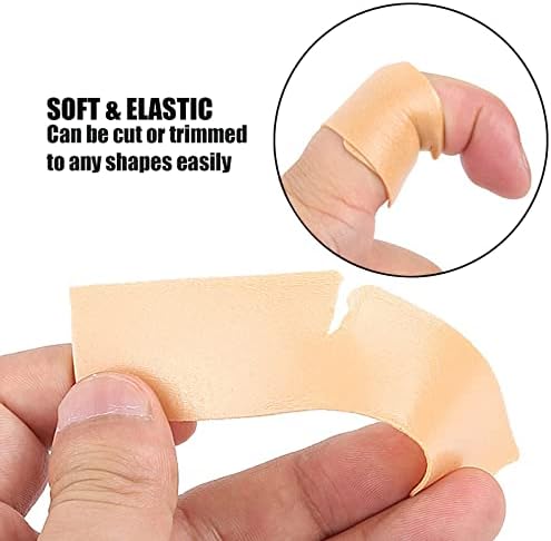 Angzhili 2 Rolls Blister Prevention Tape,Anti-wear Heel Tape,Blister Prevention for Heels,Waterproof Blister Pads,Anti-Blister Cushion for Toes and Finger,First Aid Tape